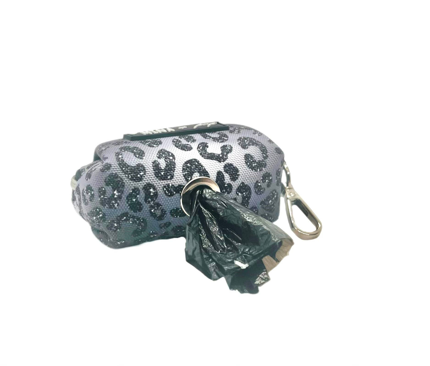 Mina + Pup - YOU'RE SO GLAM SILVER OMBRE DOG POOP BAG HOLD