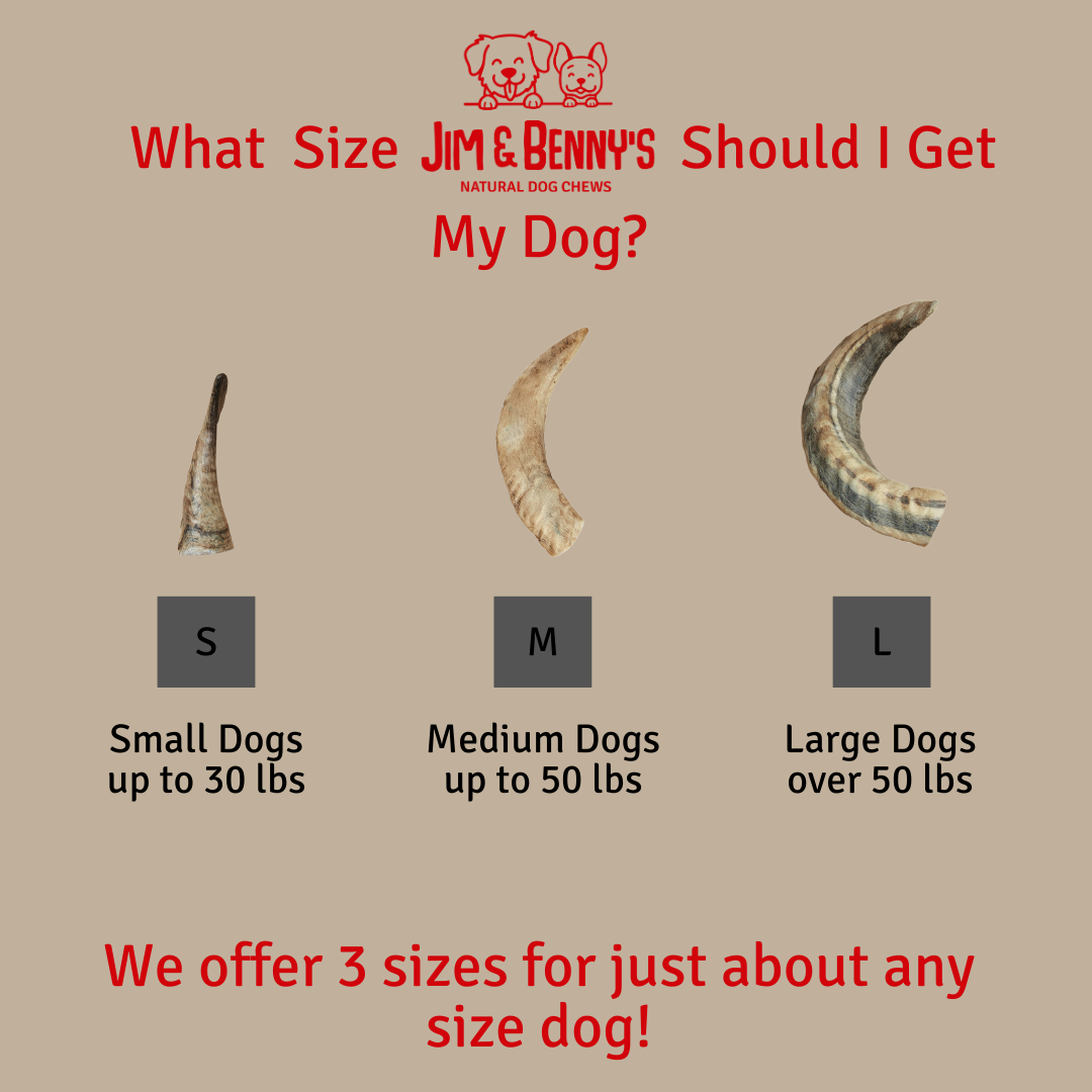 Doot's Chew Bar- Jim and Benny's - Sheep Horn Chews for Dogs