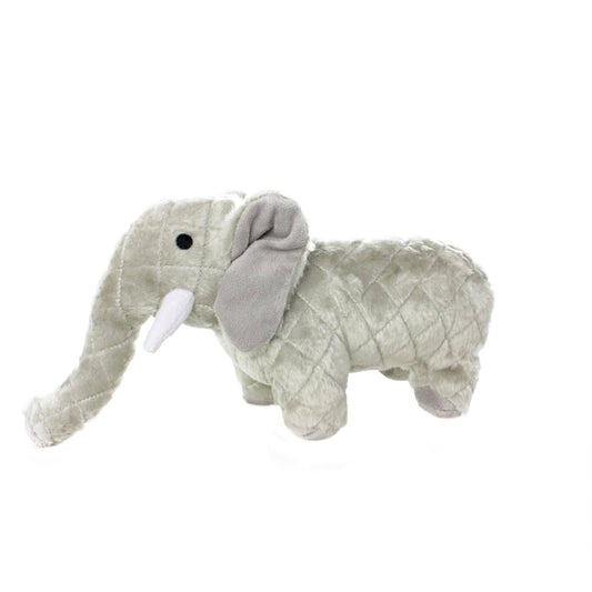 Tuffy Dog Toys - VIP Products - Mighty Safari Elephant, Plush, Squeaky Dog Toy