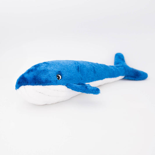 ZippyPaws - Jigglerz® - Blue Whale - Dog Toy