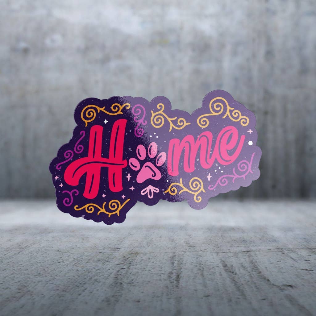 Two Feet Treats - Home Paw - Sticker