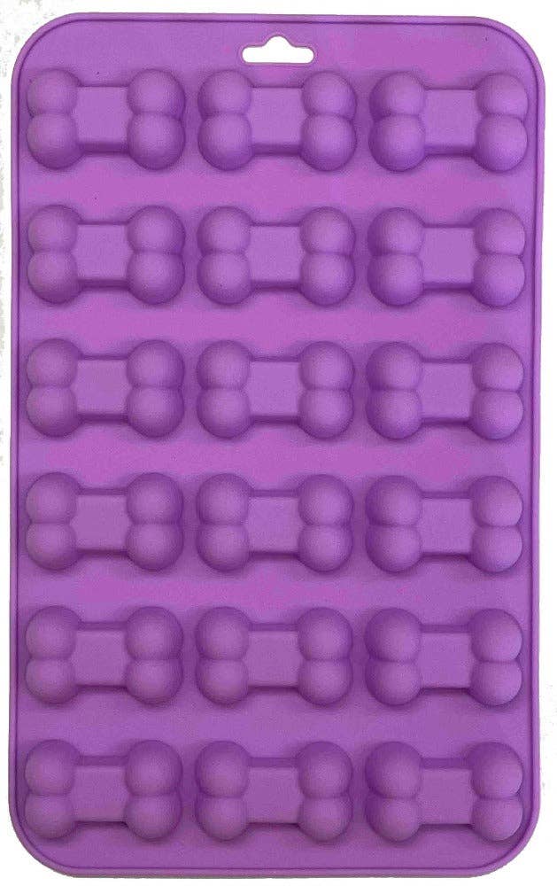 SodaPup Dog Toys - Dogtastic Jelly Shots Silicone Mold - Bone Shape - Doot's Pet LLC Collars For A Cause