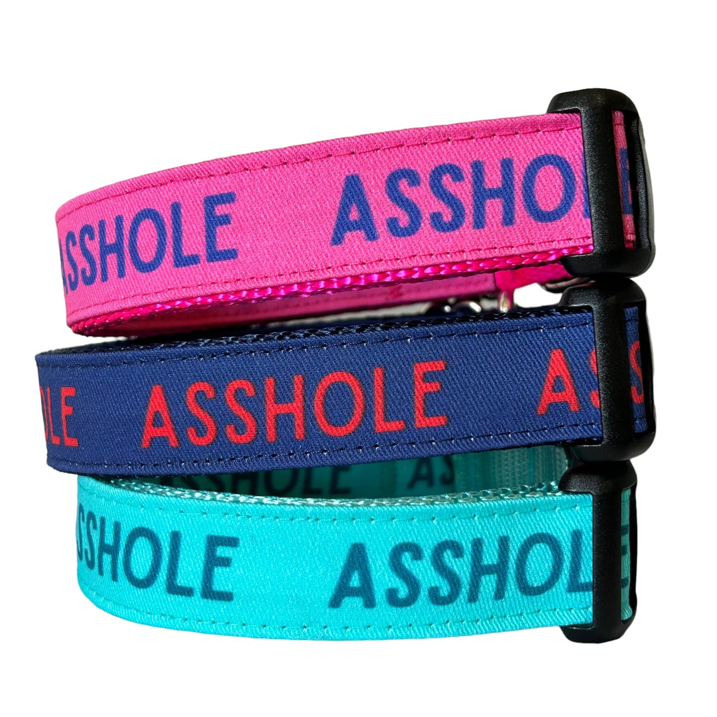 Sew Fetch Dog Co - Curse Word Dog Collars, Funny Collars 