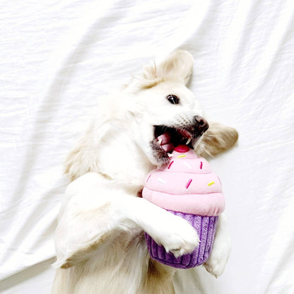 ZippyPaws - Cupcake - Pink - Dog Toy