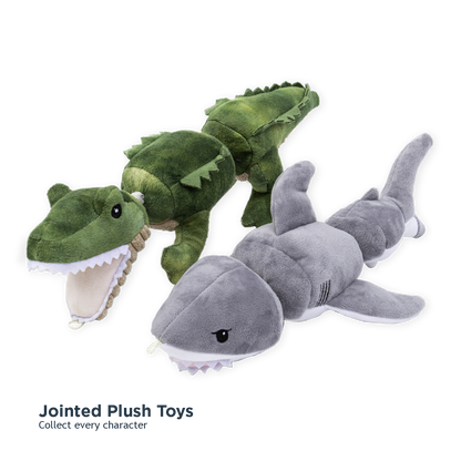 Tall Tails - Tall Tails Shark Jointed Shake Play Dog Toy