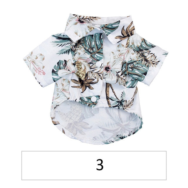 Hawaiian Pet Shirts - Doot's Pet LLC Collars For A Cause