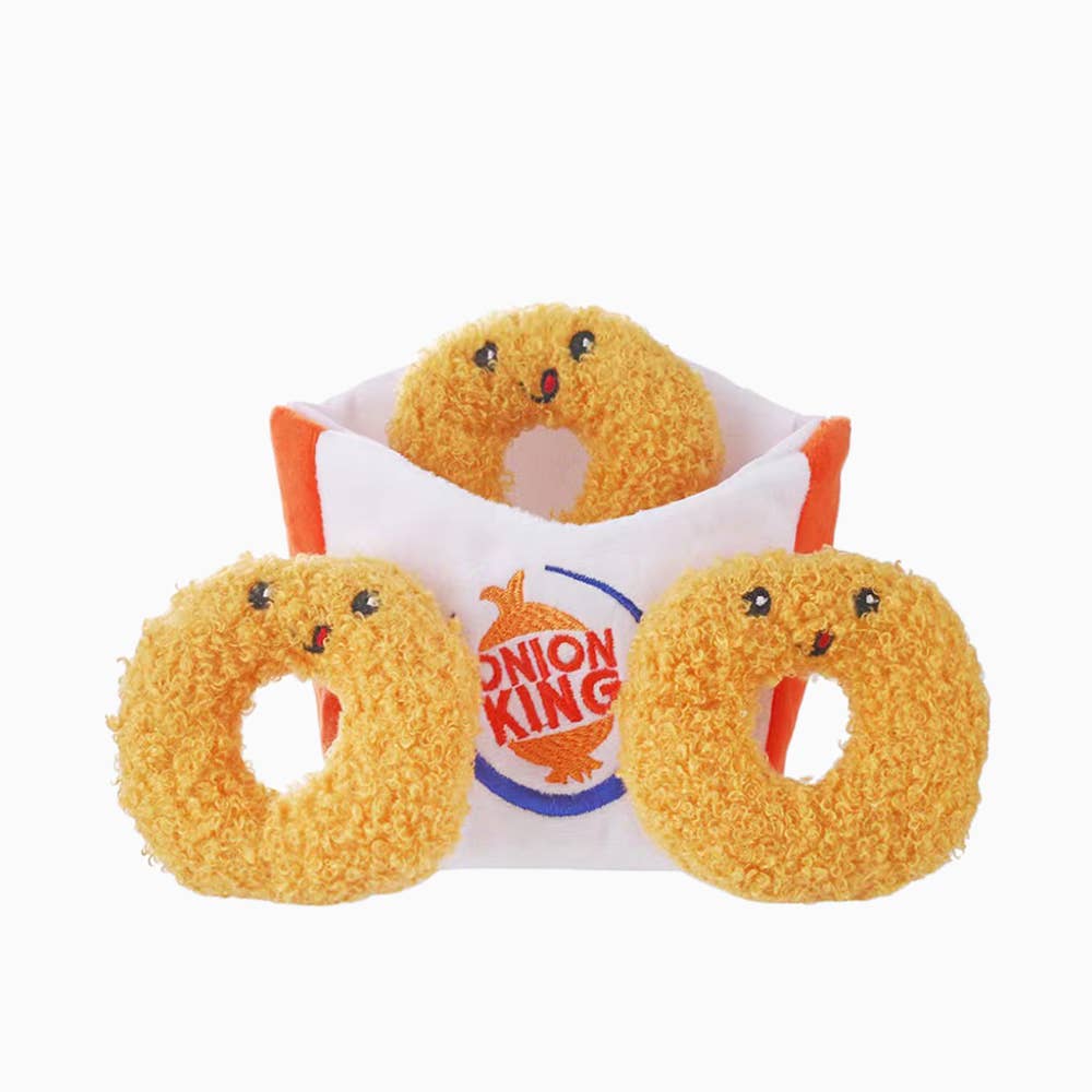 Hugsmart Products Inc - HugSmart Pet - Food Party | Onion Ring - Interactive Toy