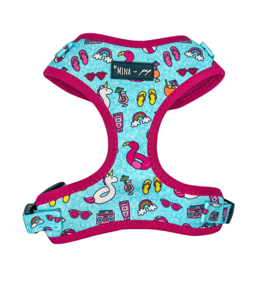 Mina + Pup - POOL DAY  DOG OR CAT ADJUSTABLE HARNESS