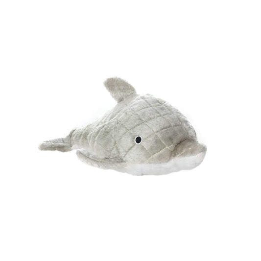 Tuffy Dog Toys - VIP Products - Mighty Ocean Dolphin, Plush, Squeaky Dog Toy