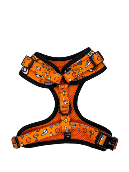Mina + Pup - Got Game? Basketball and Sports Adjustable Dog Cat Harness