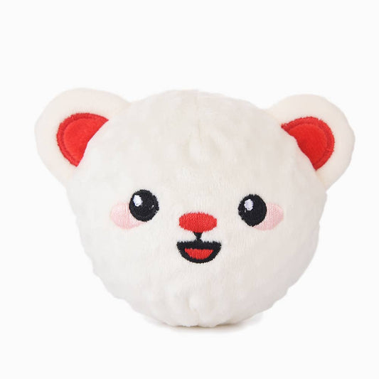 Hugsmart Products Inc - HugSmart Pet - Woof Love | Bear - Dog Ball Toy