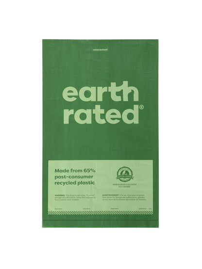 Earth Rated Lavender Poop Bags 300ct on a Large Single Roll