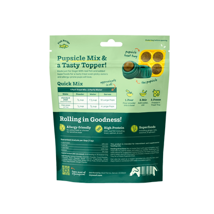 Woof - Pupsicle Treat Mix - Sushi Roll - Doot's Pet LLC Collars For A Cause