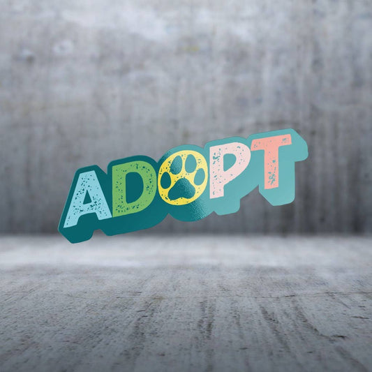 Two Feet Treats - Adopt a Friend - Sticker