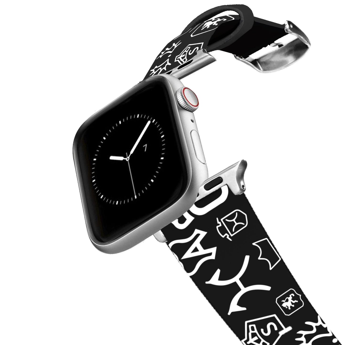 Warmblood Brands Black Apple Watch Band