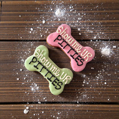 YumYum4DOGS - 6 inch Show Me UR Pitties Bone dog treat- Single - Doot's Pet LLC Collars For A Cause