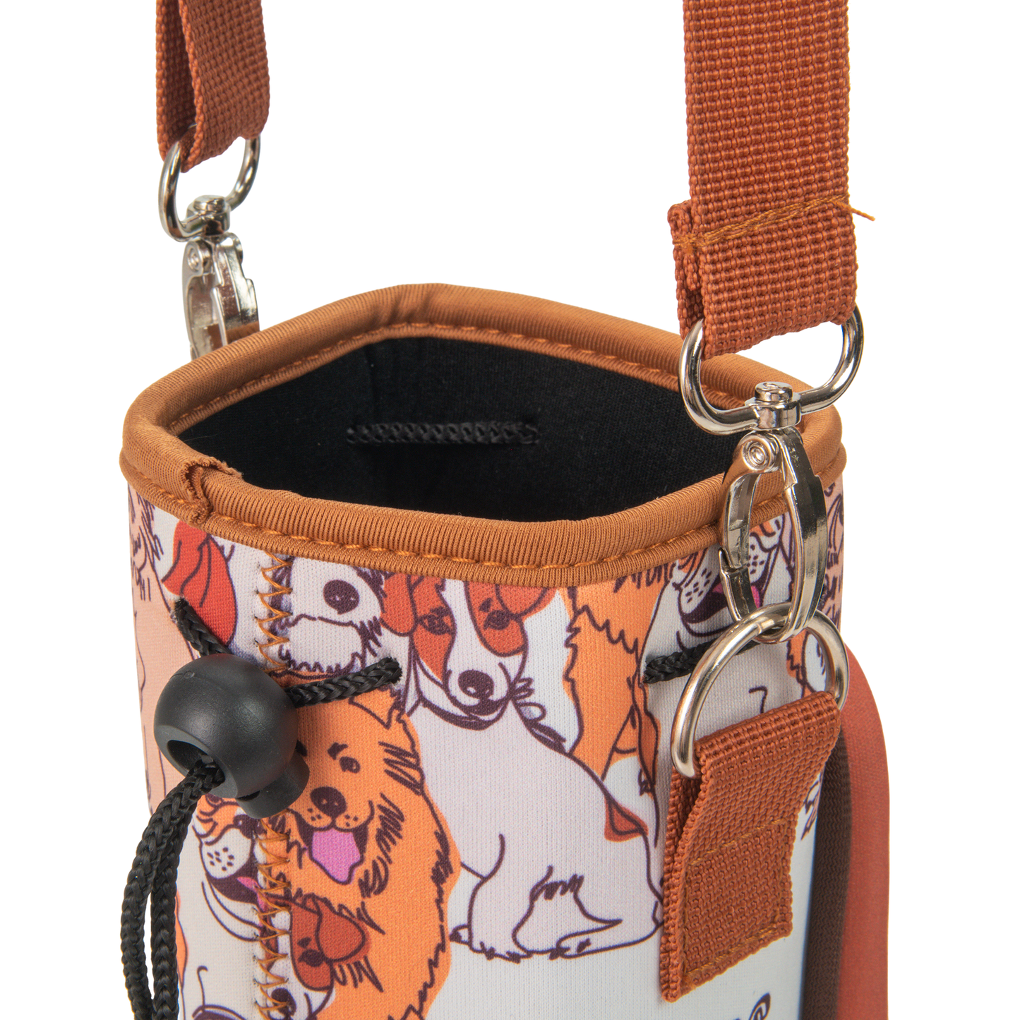 MADE EASY KIT - Dog Water Bottle Carrier w/ Poop Bag Pocket - 32oz Large