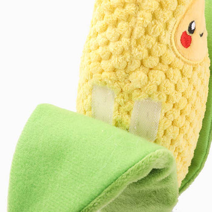 Hugsmart Products Inc - HugSmart Pet - Camping Pups | Corn - Dog Plush Toy