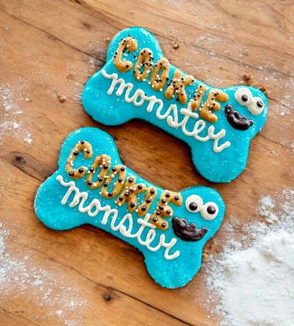 YumYum4DOGS - 6 inch COOKIE Monster dog treat- Single - Doot's Pet LLC Collars For A Cause