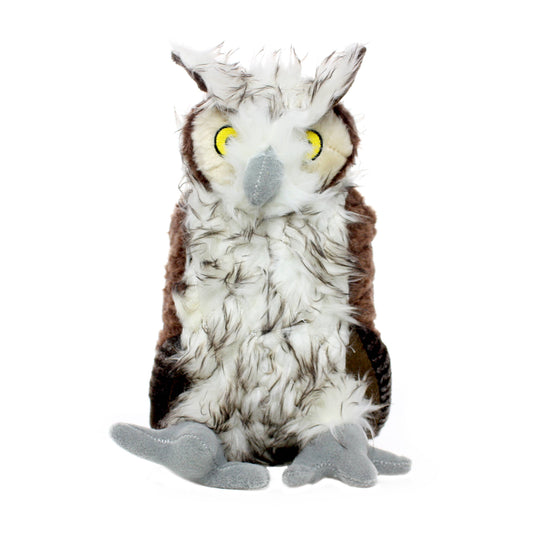 Tuffy Dog Toys - VIP Products - Mighty Nature Owl, Plush, Squeaky Dog Toy
