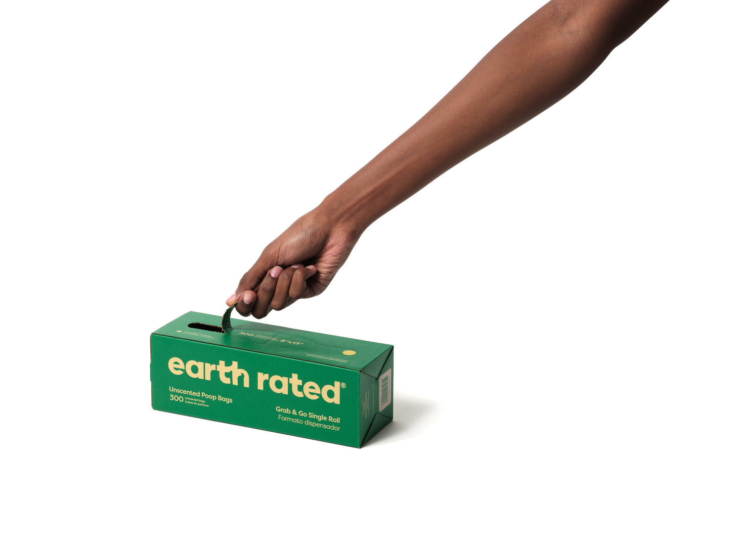 Earth Rated Unscented Poop Bags 300ct on a Large Single Roll