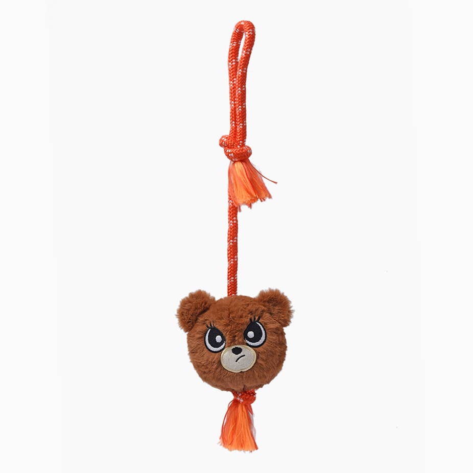 Hugsmart Products Inc - HugSmart Pet - Fluffy Tuggerz | Teddy Bear - Dog Rope Toy