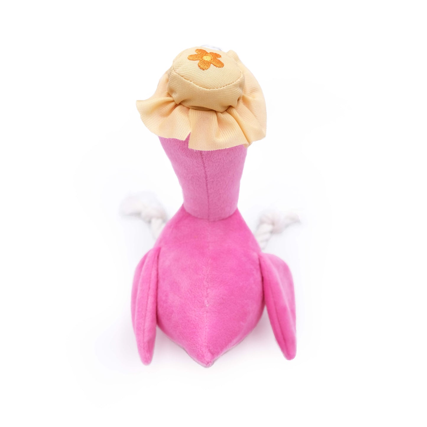 ZippyPaws - Playful Pal - Freya the Flamingo - Dog Toy