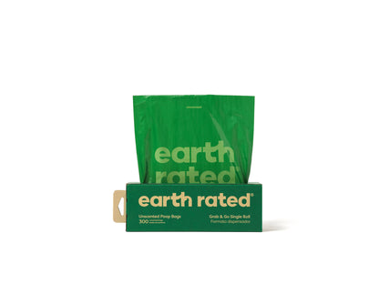 Earth Rated Unscented Poop Bags 300ct on a Large Single Roll