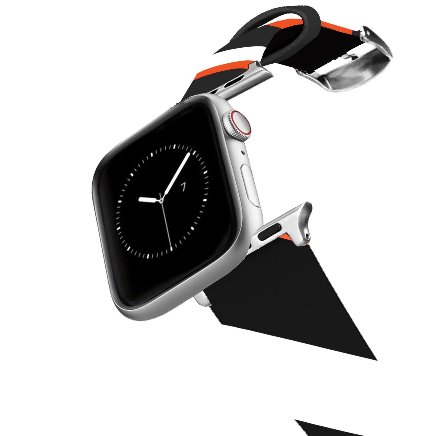 Cincinnati Football Color Block Team Spirit Apple Watch Band