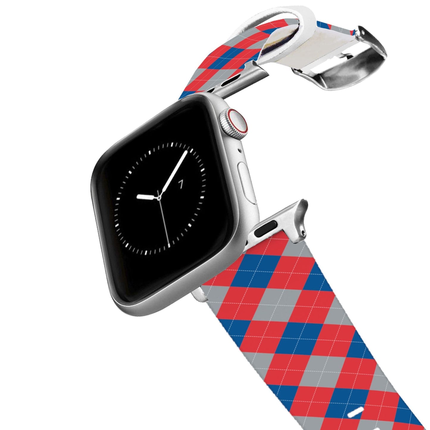LA Baseball Argyle Team Spirit Apple Watch Band