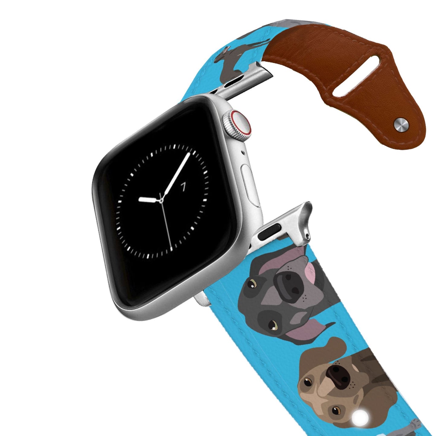 Weimaraner Leather Apple Watch Band