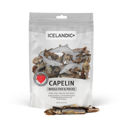 Icelandic+ - Capelin Whole Fish & Pieces Dog Treats