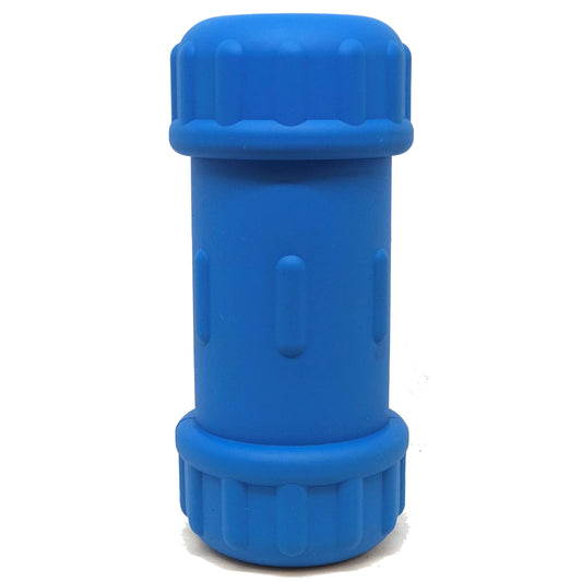SodaPup - ID Bone - Natural Rubber - Treat Dispenser - Medium - Blue