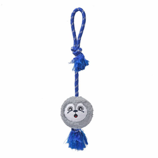 Hugsmart Products Inc - HugSmart Pet - Fluffy Tuggerz | Sea Lion - Dog Rope Toy