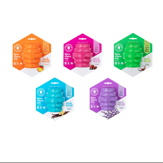 Project Hive Pet Company - Hive Chew Dog Toys-Large/Mixed Scent Collection