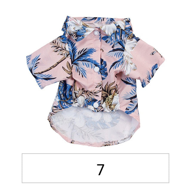 Hawaiian Pet Shirts - Doot's Pet LLC Collars For A Cause