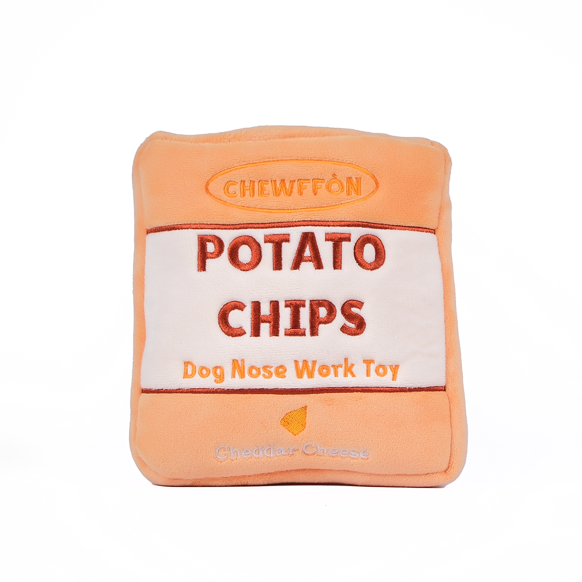 CHEWFFON - CHEWFFON Rustle Potato Chips Dog Snuffle Toy - Doot's Pet LLC Collars For A Cause