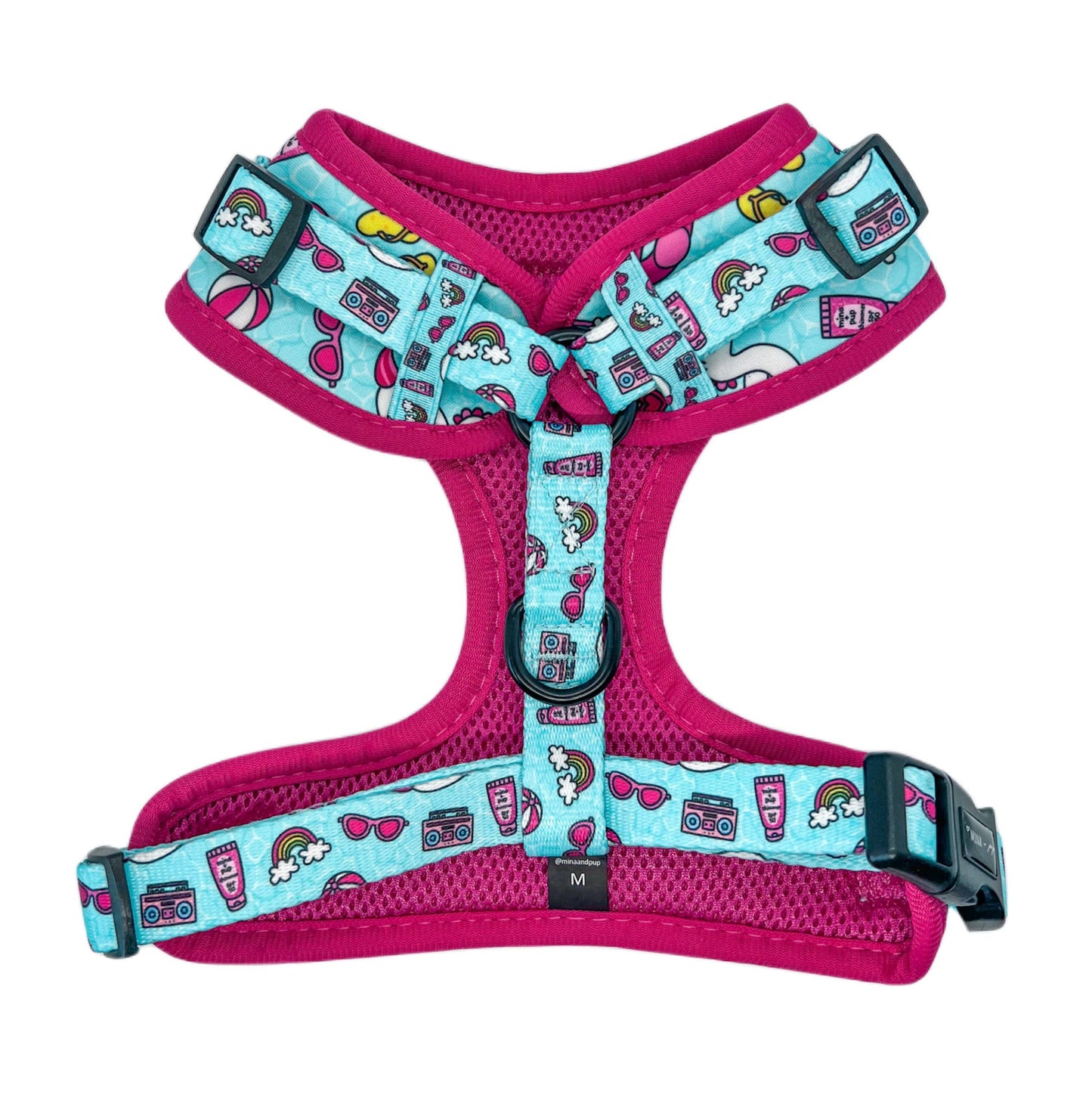 Mina + Pup - POOL DAY  DOG OR CAT ADJUSTABLE HARNESS