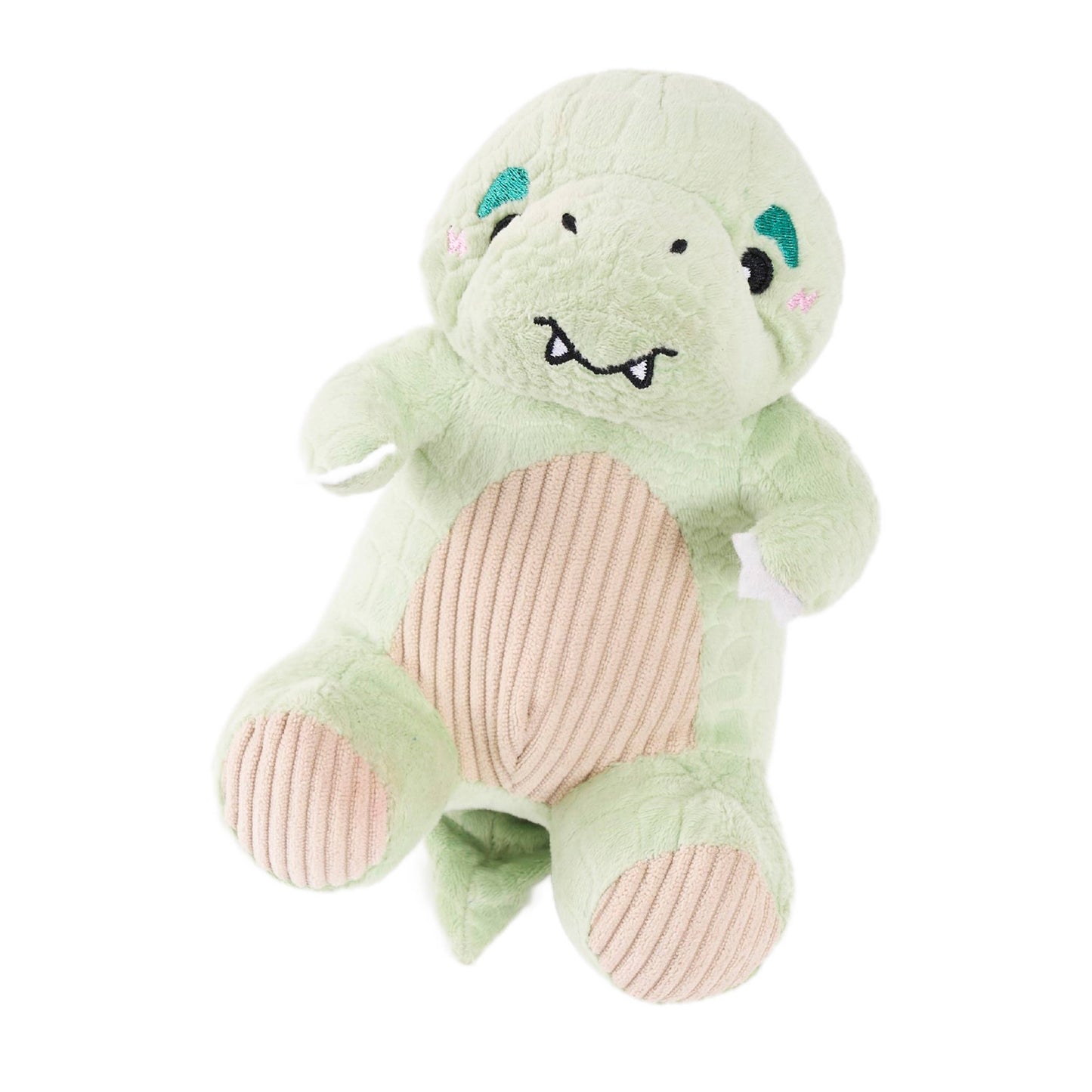 ZippyPaws ecoZippy Dinoz T-Rex Plush Dog Toy