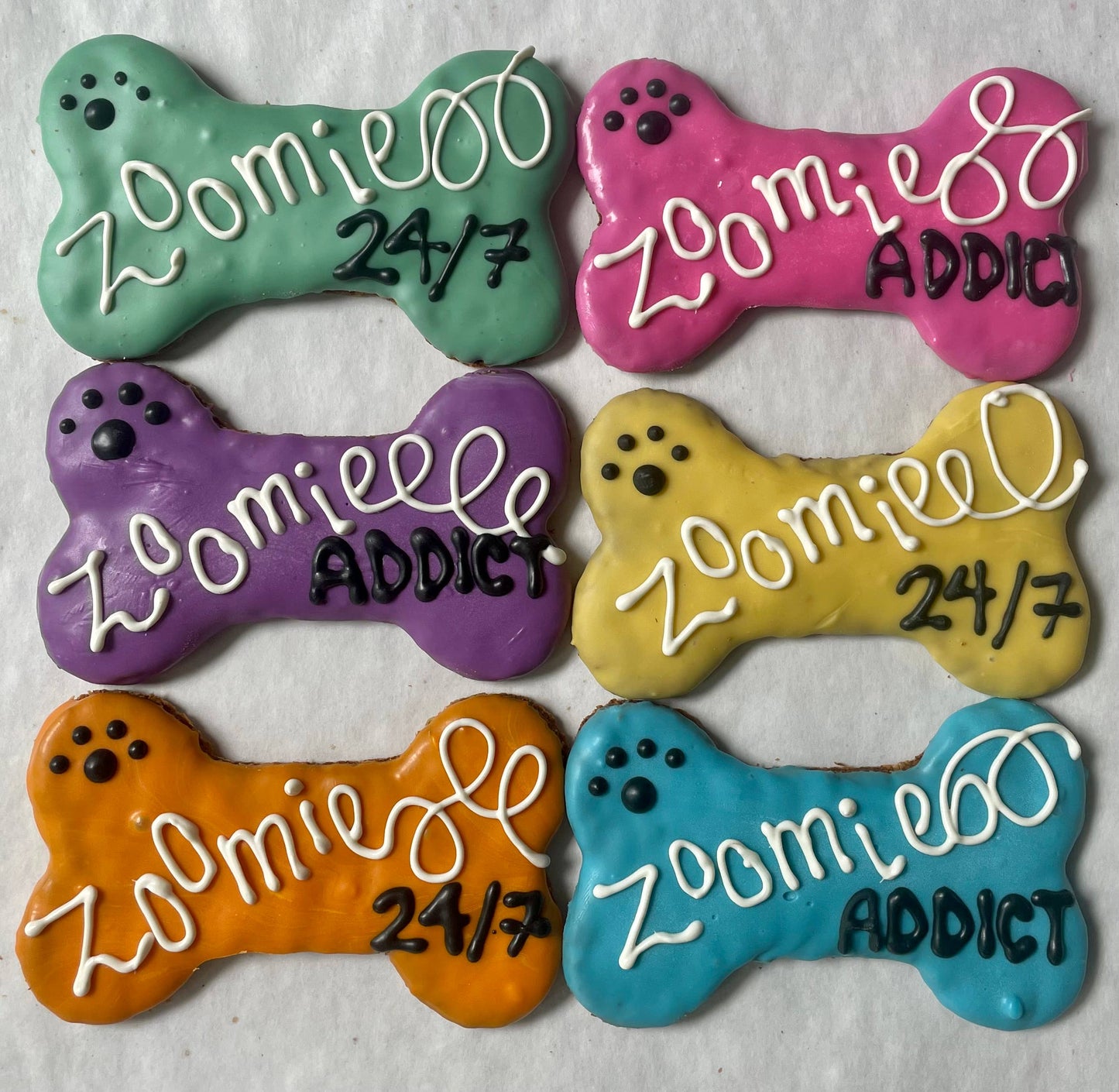 YumYum4DOGS - 6 inch Zoomies ADDICT dog treat- Single - Doot's Pet LLC Collars For A Cause