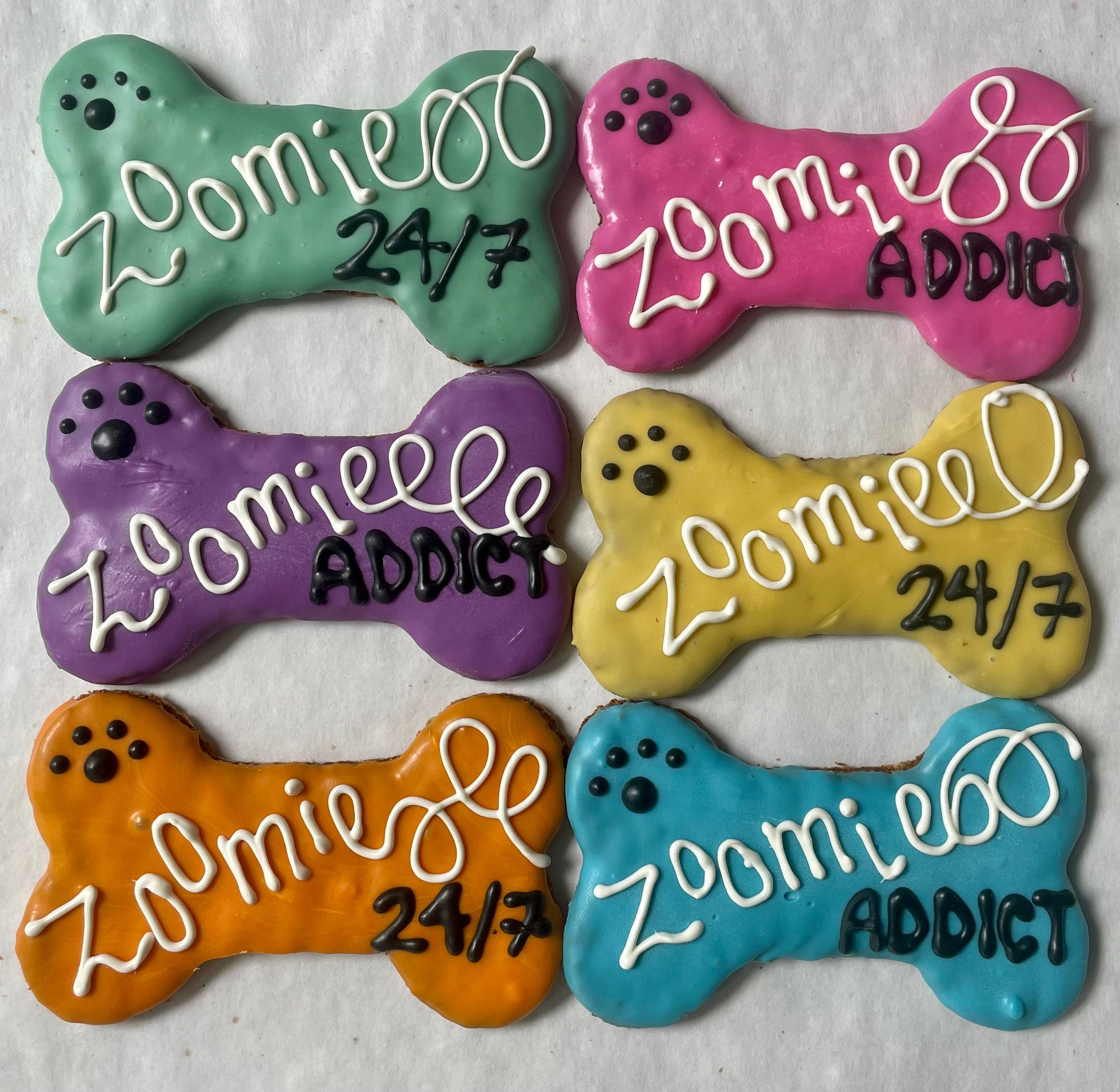 YumYum4DOGS - 6 inch Zoomies ADDICT dog treat- Single - Doot's Pet LLC Collars For A Cause