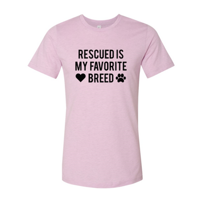 Rescued Is My Favorite Place T-Shirt