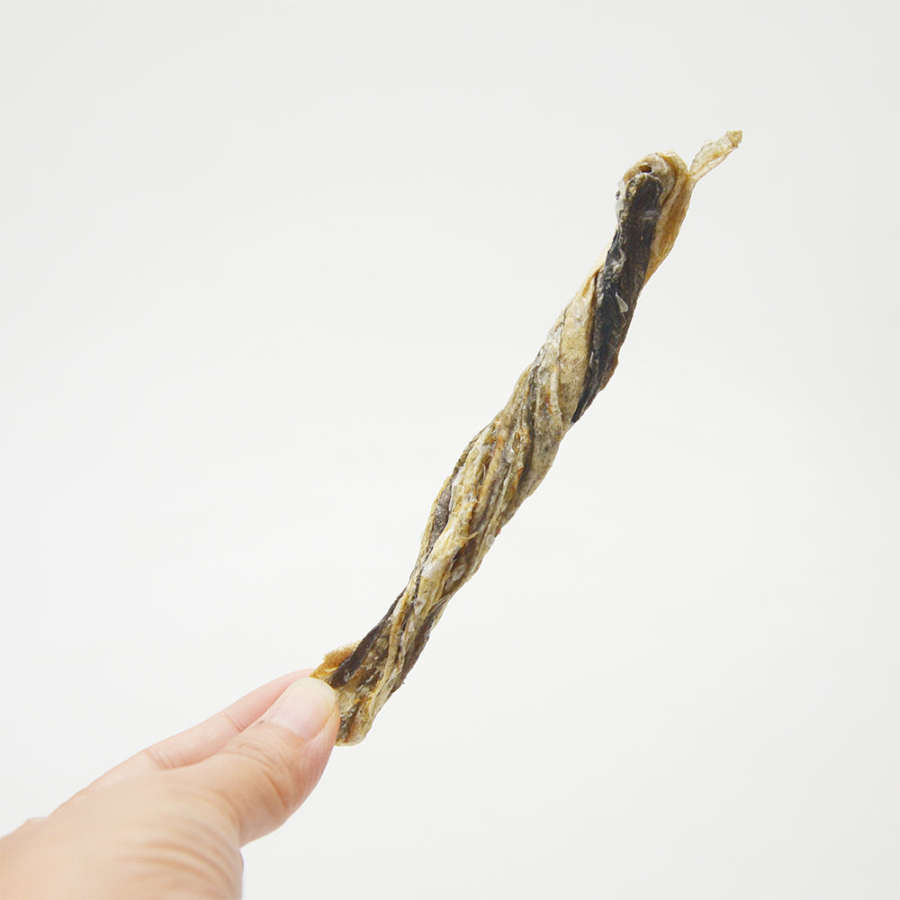 Jack PetPals Seafood Feast Codfish Skin Treat Chews (6oz) - Doot's Pet LLC Collars For A Cause