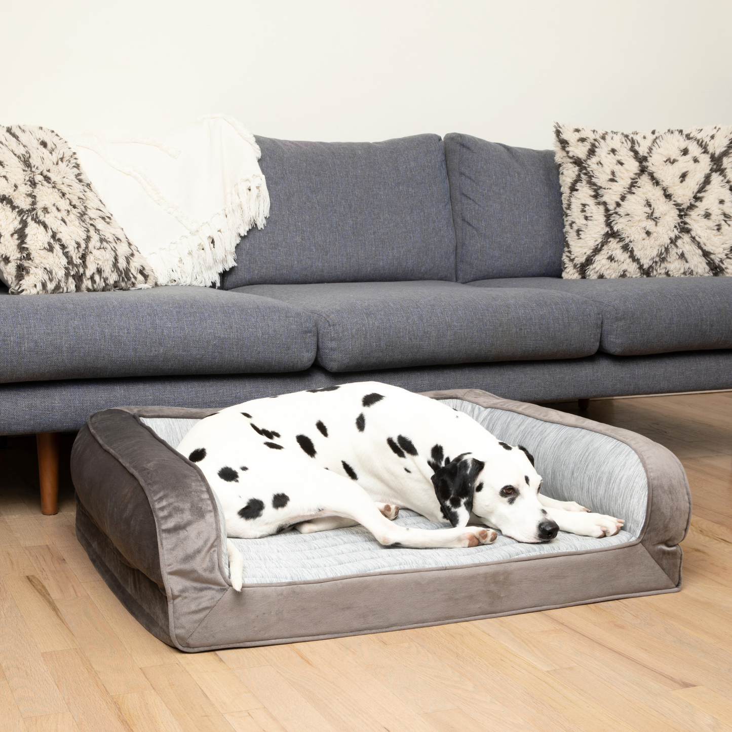 PupChill™ Cooling Bolster Dog Bed - Doot's Pet LLC Collars For A Cause