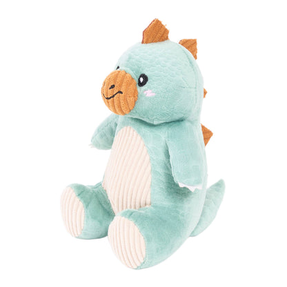 ZippyPaws ecoZippy Dinoz Stegosaurus Plush Dog Toy