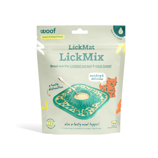 Woof - LickMat LickMix - Bacon & Cheese