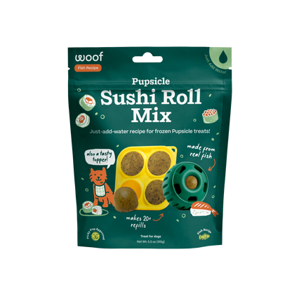 Woof - Pupsicle Treat Mix - Sushi Roll - Doot's Pet LLC Collars For A Cause