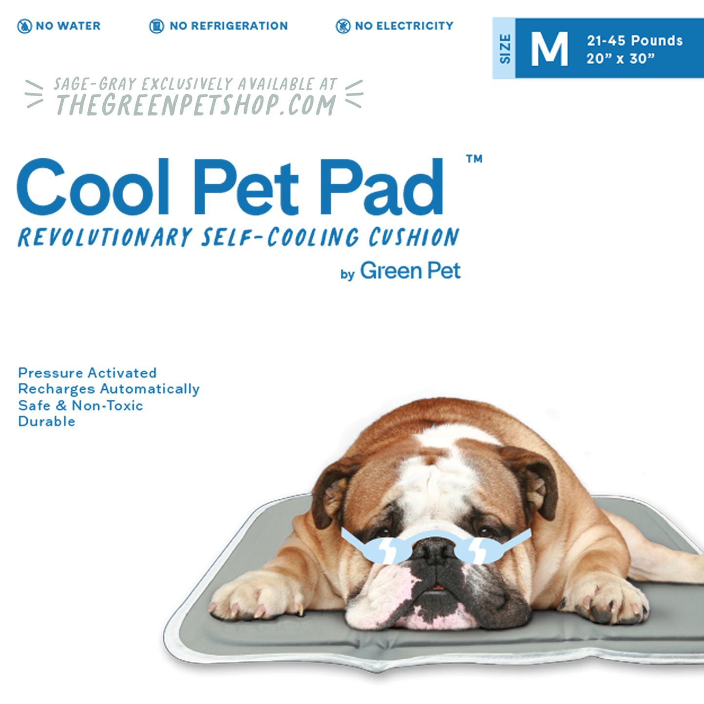 The Green Pet Shop - Cool Pet Pad