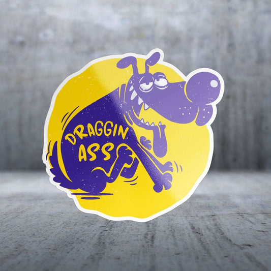 Two Feet Treats - Draggin Booty - Sticker