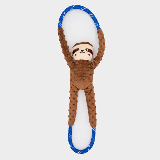 ZippyPaws - RopeTugz® - Sloth - Dog Toy